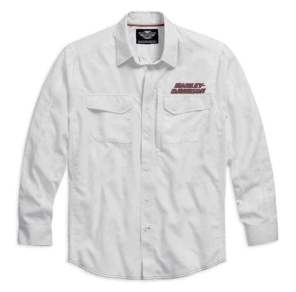 Harley-Davidson Long Sleeve Performance Button Front Shirt