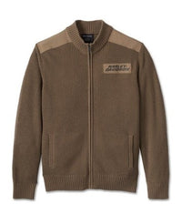 Harley-Davidson Willie G Skull Men's Sweater - Stone Gray