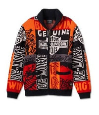 Harley-Davidson Cardigan With Joker Print