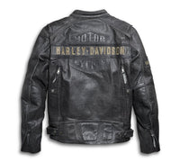 Men's Passing Link Triple Vent Leather Jacket