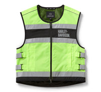 Men's H-D Hi-Vis Vest - Hi Vis Yellow