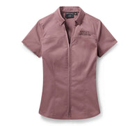 Women's Willie G Bling Garage Shirt - Nostalgia Rose