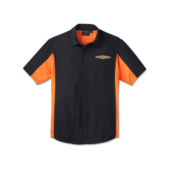 Men's H-D TECH Milwaukee Plaid Short Sleeve Shirt