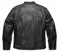 Harley Davidson Men's Midway Motorcycle Leather Jacket