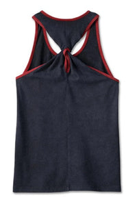 Harley-Davidson Women's Tank Top National Anthem Twist - Black
