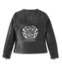 H-D Cafe Racer 120TH Anniversary Women's Leather Jacket