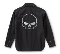Women's Willie G Skull Curved Hem Riding Jacket