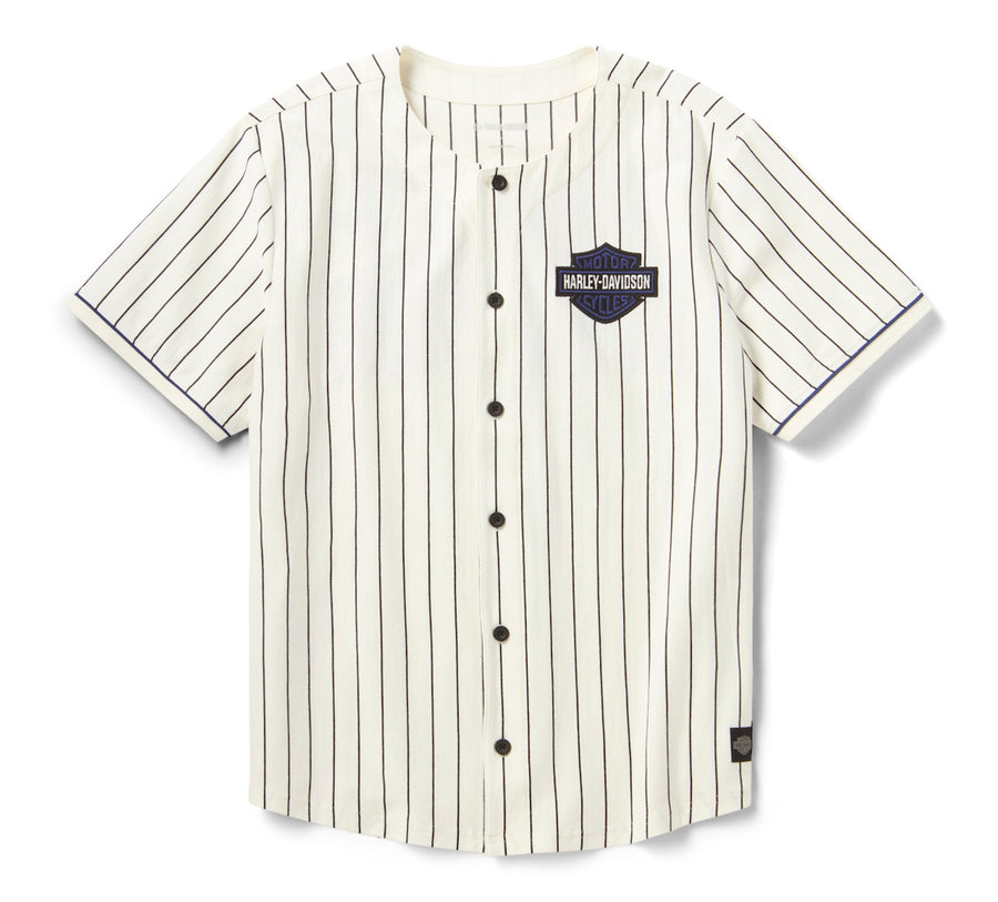 Men's H-D Essential Pinstripe Baseball Jersey