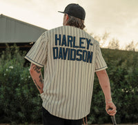 Men's H-D Essential Pinstripe Baseball Jersey