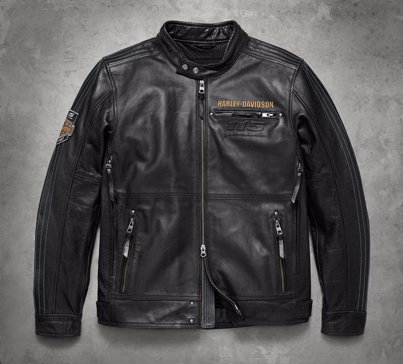 Men's Leather Harley Davidson Motorcycle Jacket