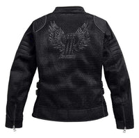 Harley-Davidson Women's Winged #1 Waterproof Mesh Jacket