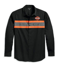 Harley-Davidson Men's Harley Performance Shirt Colorblocked, Black