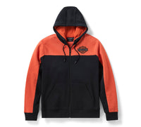 Men's H-D Essential Color Blocked Full Zip Hoodie