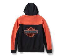 Men's H-D Essential Color Blocked Full Zip Hoodie