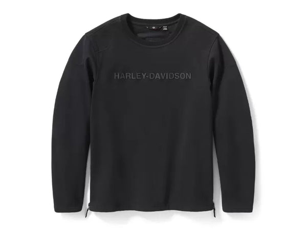 Harley-Davidson Men's Crew Deflector Pull Over Riding Fleece