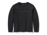 Harley-Davidson Men's Crew Deflector Pull Over Riding Fleece