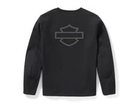 Harley-Davidson Men's Crew Deflector Pull Over Riding Fleece