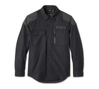 Harley-Davidson Willie G Skull Graphic Operative 2.0 Riding Shirt Jacket