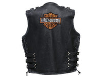 Harley Davidson Men’s PISTON II Leather Vest