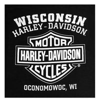 Harley-Davidson® Men's Camo Willie G Skull Pullover Fleece Sweatshirt, Black