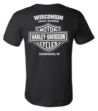 Harley-Davidson® Men's Catalyst Skull Short Sleeve Crew-Neck T-Shirt - Black