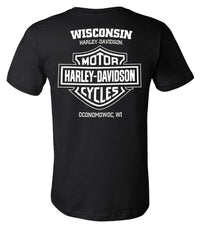 Harley-Davidson® Men's #1 Skull Crew Neck Short Sleeve T-Shirt - Black