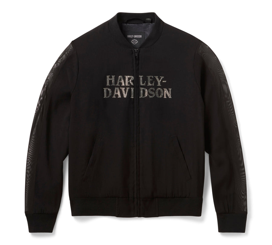 Women's Willie G Skull Bling Bomber