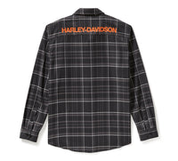 Men's H-D TECH Coolmax Long Sleeve Plaid Shirt