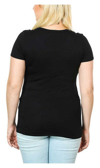 Harley-Davidson® Women's Air America Embellished Round Neck Short Sleeve Tee