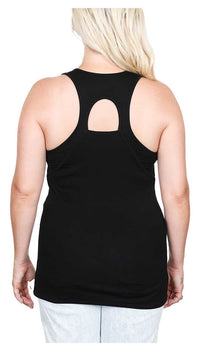 Harley-Davidson® Women's Old Glory Eagle Racerback Sleeveless Tank Top - Black