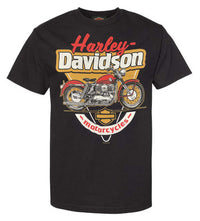 Harley-Davidson® Men's MC Sigil II Printed Graphic Cotton Tee Shirt, Black
